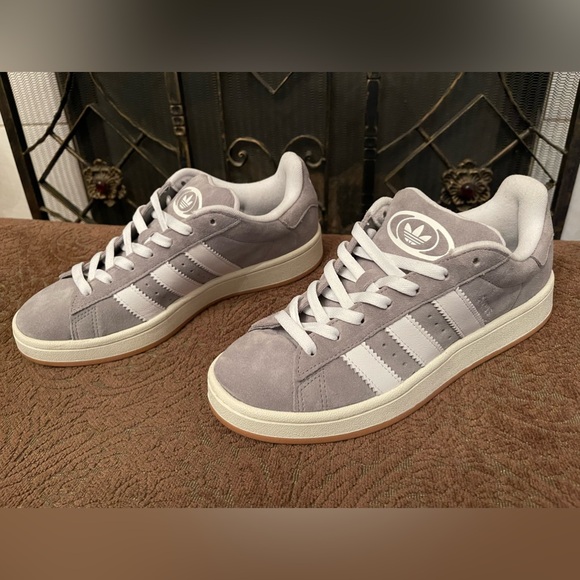 Adidas Campus 00’s grey/white/gum- size 8.5 men’s, 10 women’s - Picture 6 of 7